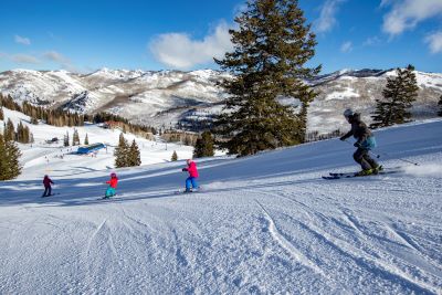 Skiing at Solitude Skiing at Solitude