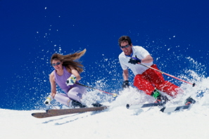 spring skiing in Utah