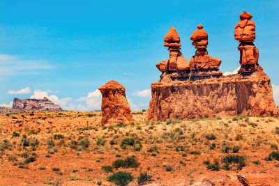 Three Sisters Hoodoos Goblin Valley State Park