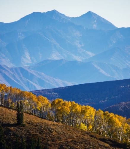 Wasatch Mountains in Fall