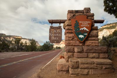 Zion East Entrance